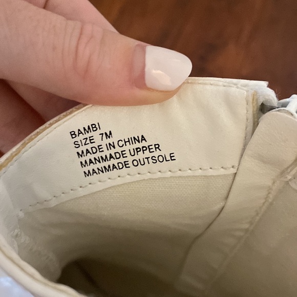 Coconuts by Matisse White Bambi Western Boot size 7M - Picture 5 of 7